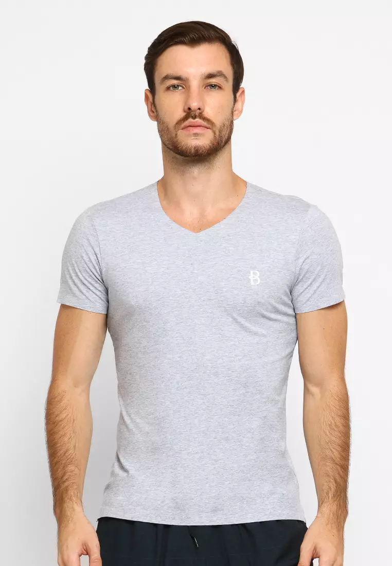 Byford V Neck T-Shirt Seamless