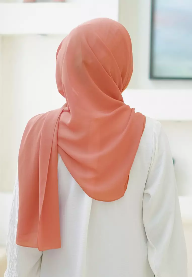 HIJAB INSTAN LATIFA - DUSTY BRICK