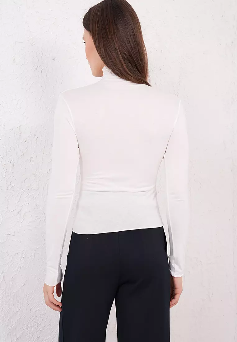 Turtleneck Cashmere Top