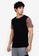 ZALORA BASICS multi Contrast Sleeve T-Shirt 0B0CCAA589285CGS_1