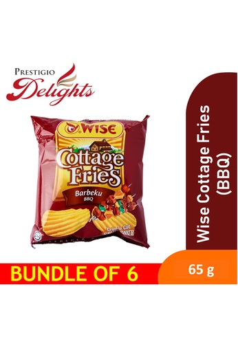Prestigio Delights Wise Cottage Fries (BBQ) 65g Bundle of 6 869A1ES2681885GS_1