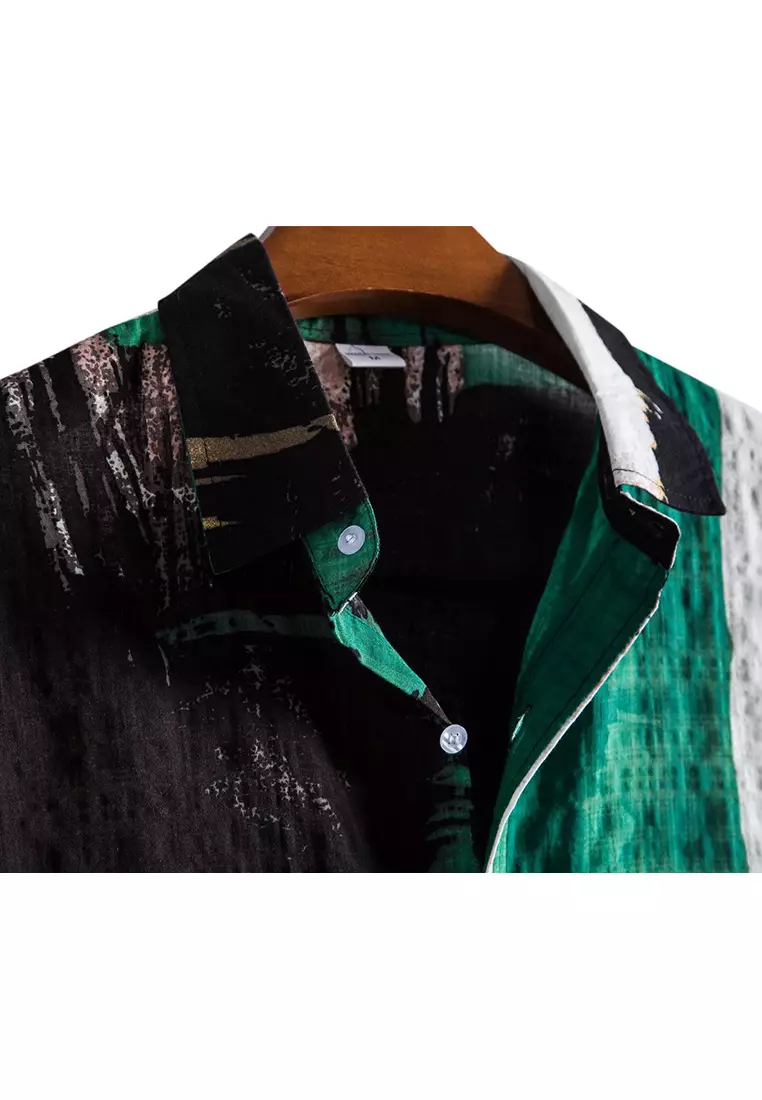 Short Sleeve Printed Shirt YL-C135