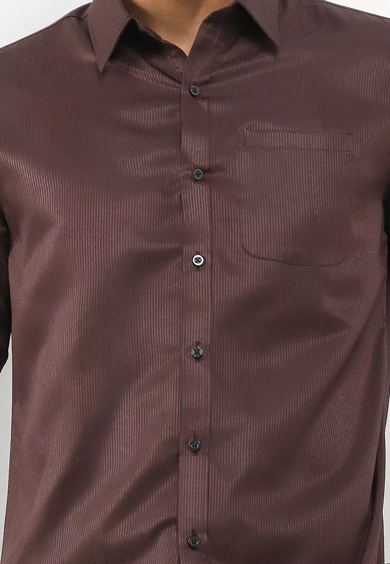 Smoothline Slub Long Sleeves Slim Fit AXEL Series No. 128