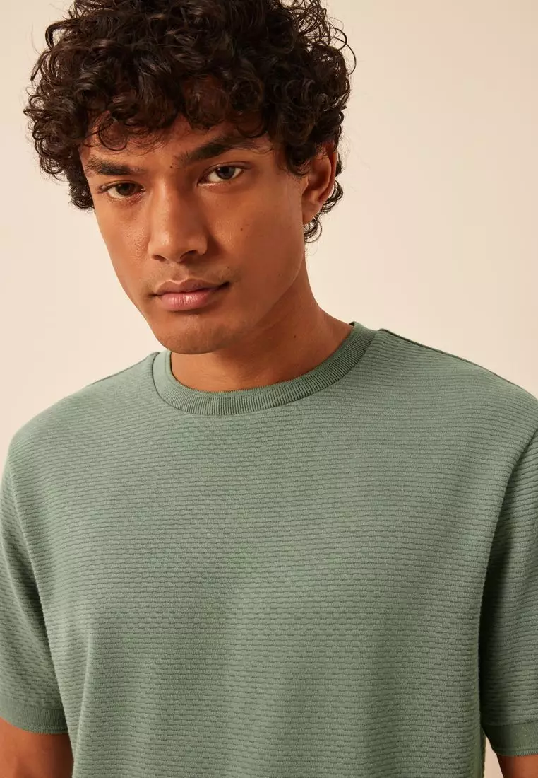 NEXT Textured T-Shirt 2025 | Buy NEXT Online | ZALORA Hong Kong