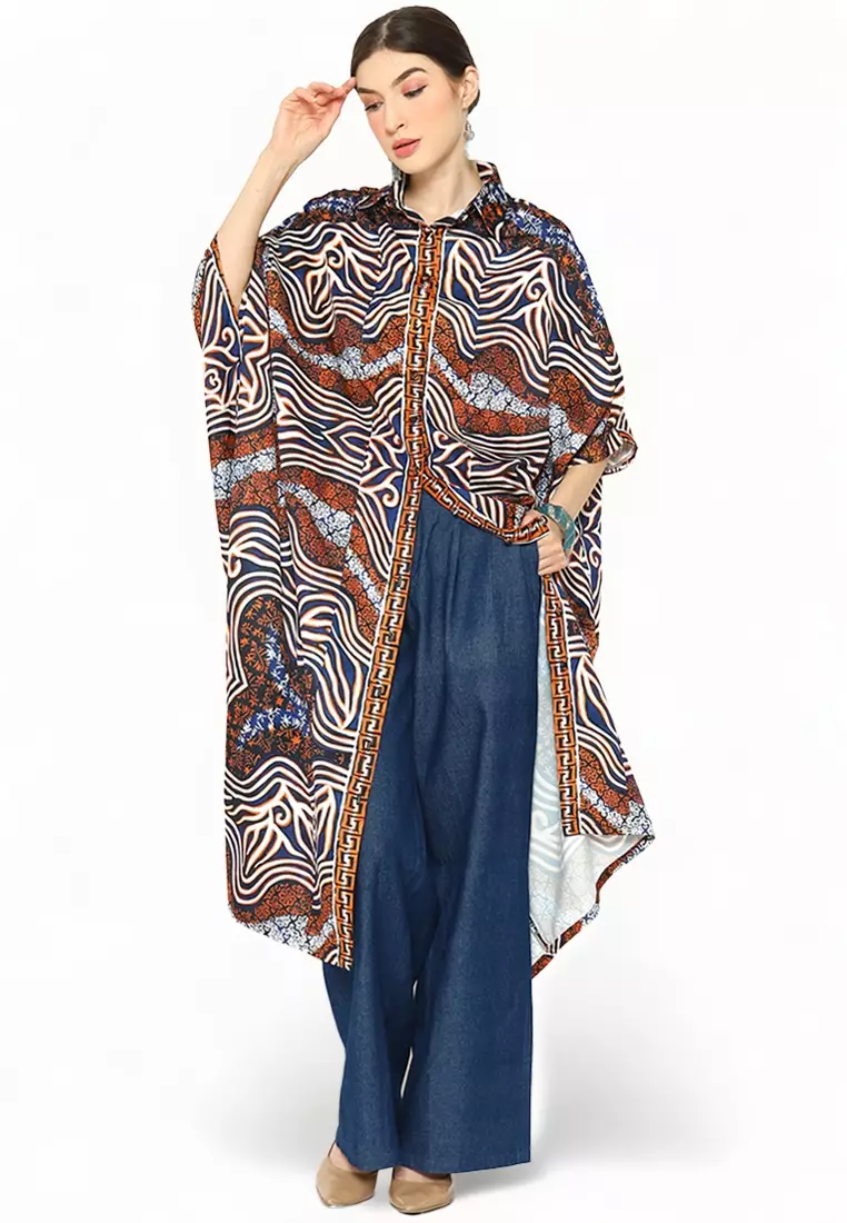 Kanzi Collared Kaftan