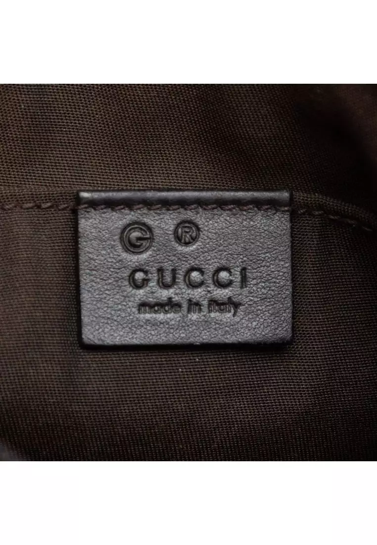 Pre-Loved Gucci Guccissima Crossbody
