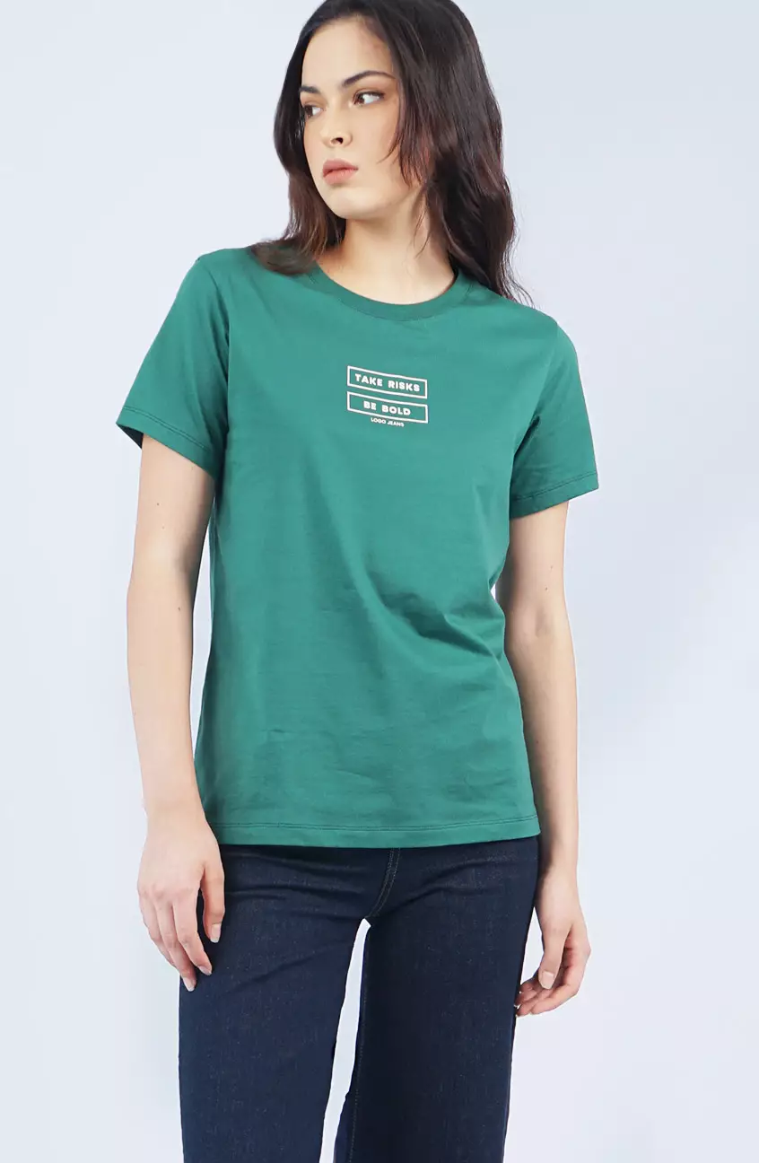 Kaos Wanita Andira Green
