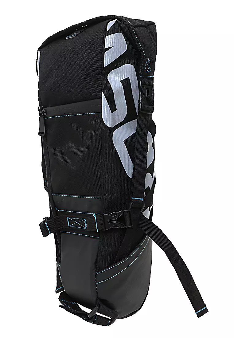 Qian Tas Sadel Sepeda Bicycle Waterproof Bag Large Compartment Material Polyester ORIGINAL - Black
