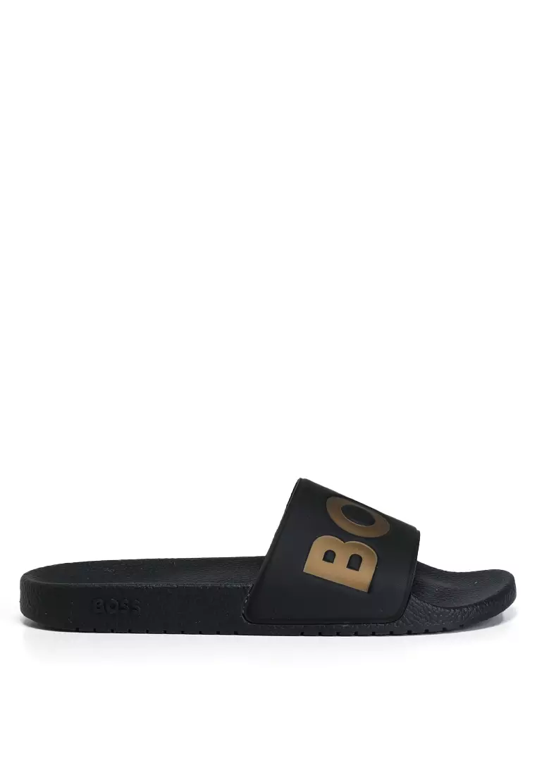 Logo Slide Sandals - BOSS Business