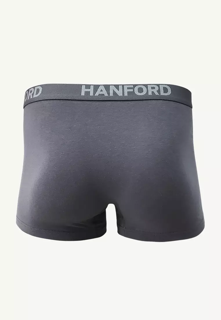 Cotton w/ Spandex Men's Boxer  Briefs Logan - Assorted Colors (3in1 Pack) S-4X Big Plus Size