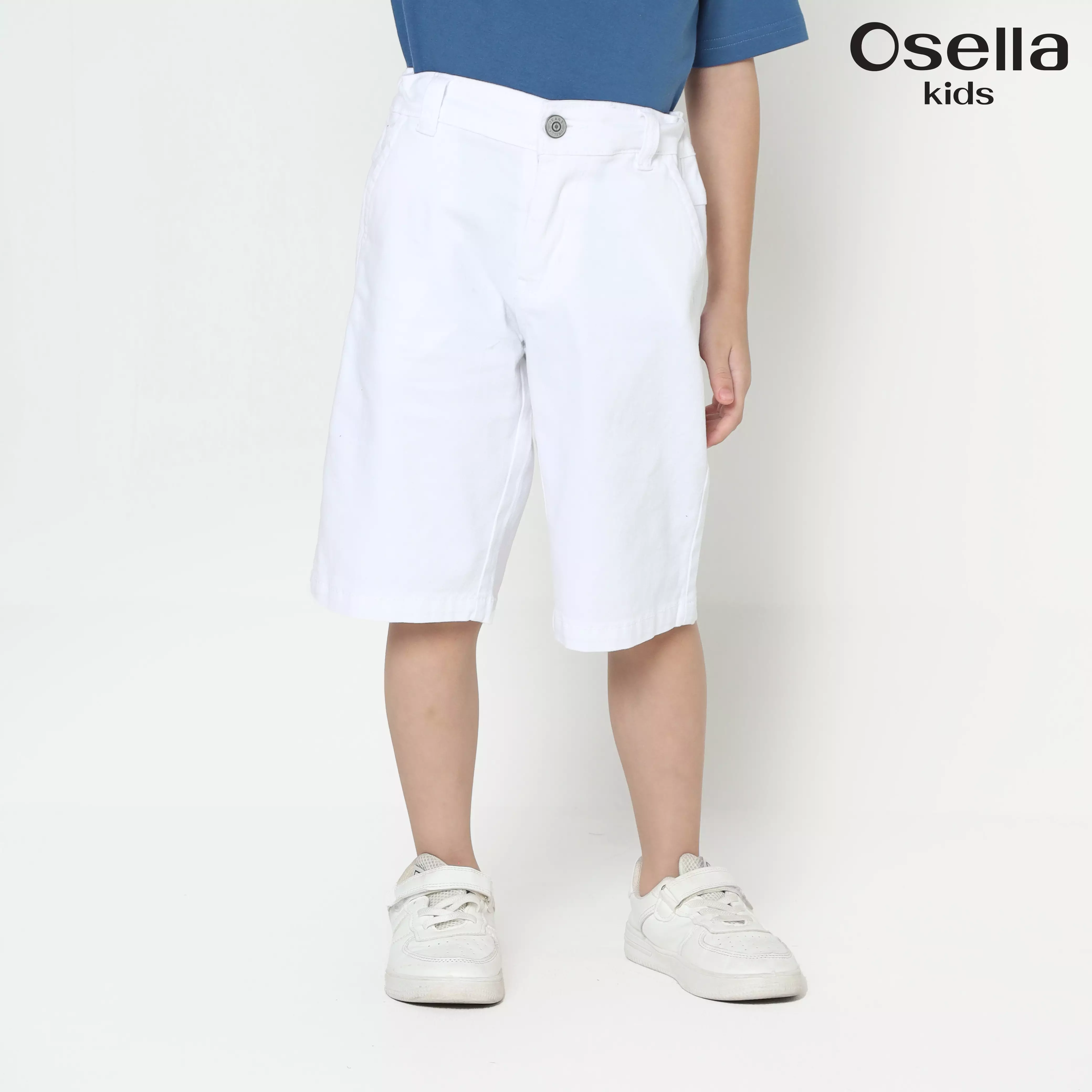 Osella Jordie Short Pants In White 2286500801 | Celana Pendek Anak Laki Laki