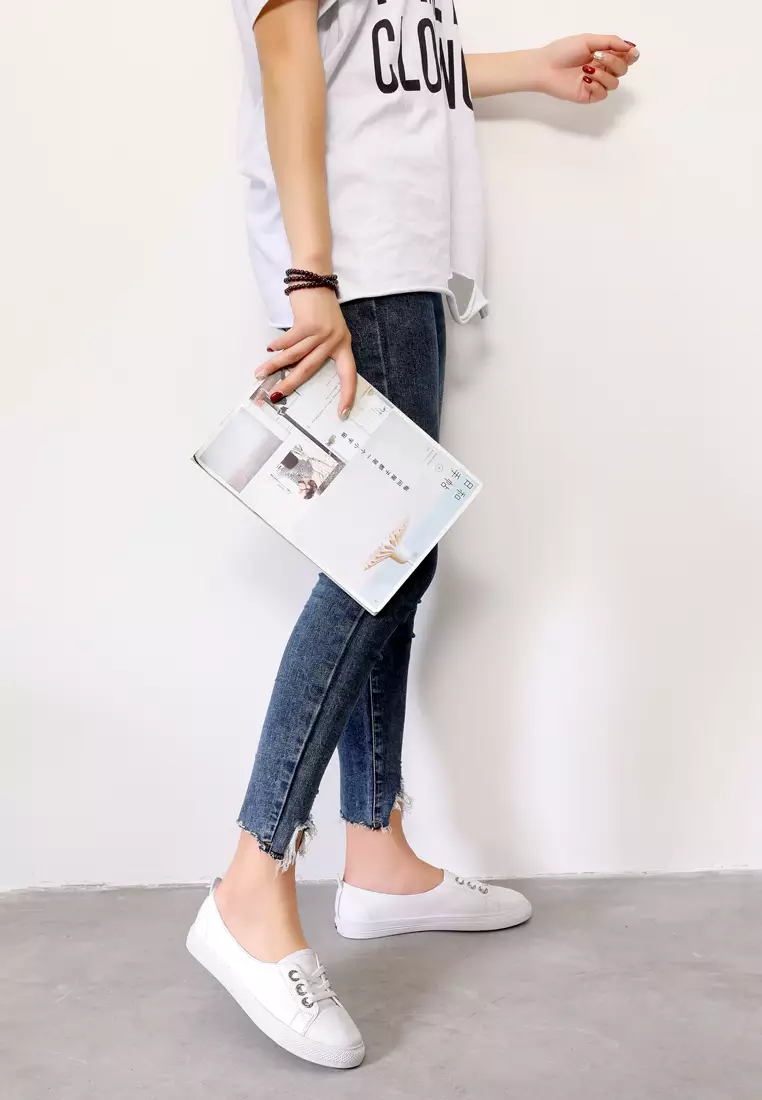 Smart Causal Leather Sneakers RX12809