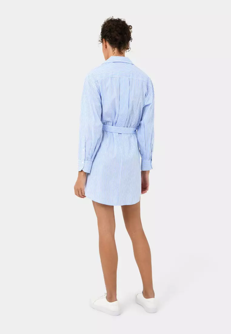 Manhattan Wrap Shirt Dress