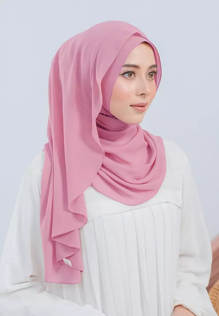 HIJAB INSTAN LUBNA - BANDUNG PINK