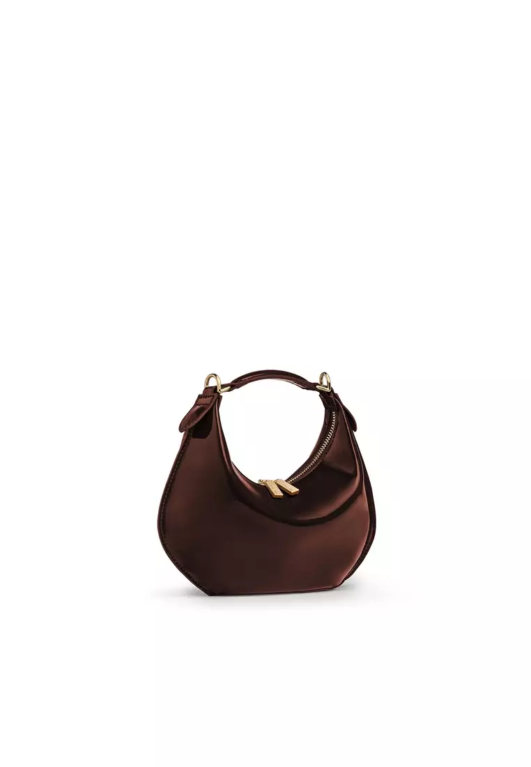 Kuki Mini Bag Patent - Coffee
