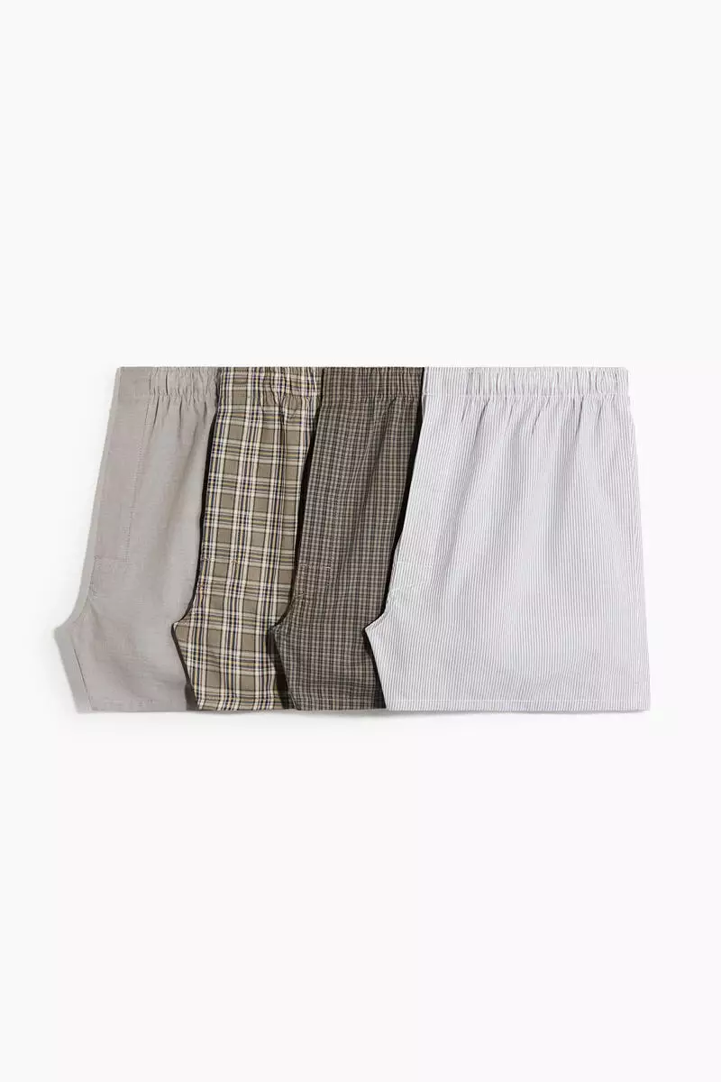 4-pack woven boxer shorts
