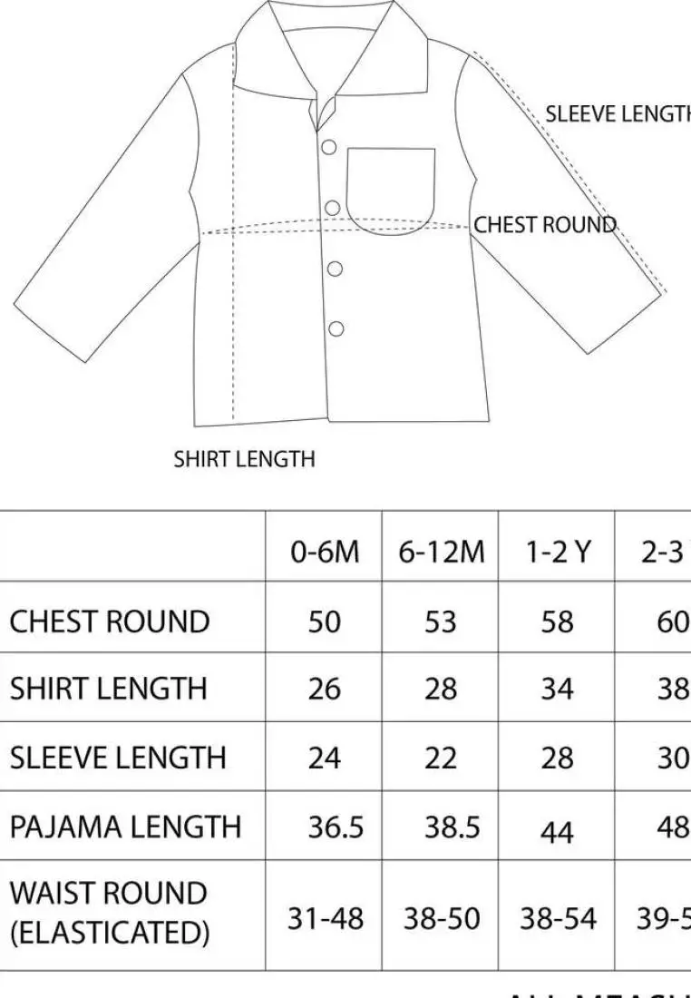 Buy THE MOM STORE Baby Pajama Set Dino Trip 2023 Online ZALORA