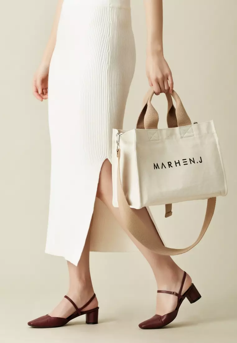 RICO Canvas Crossbody Bag Neutral