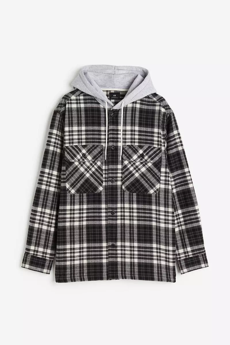 Buy H M Relaxed Fit Hooded overshirt 2024 Online ZALORA Philippines