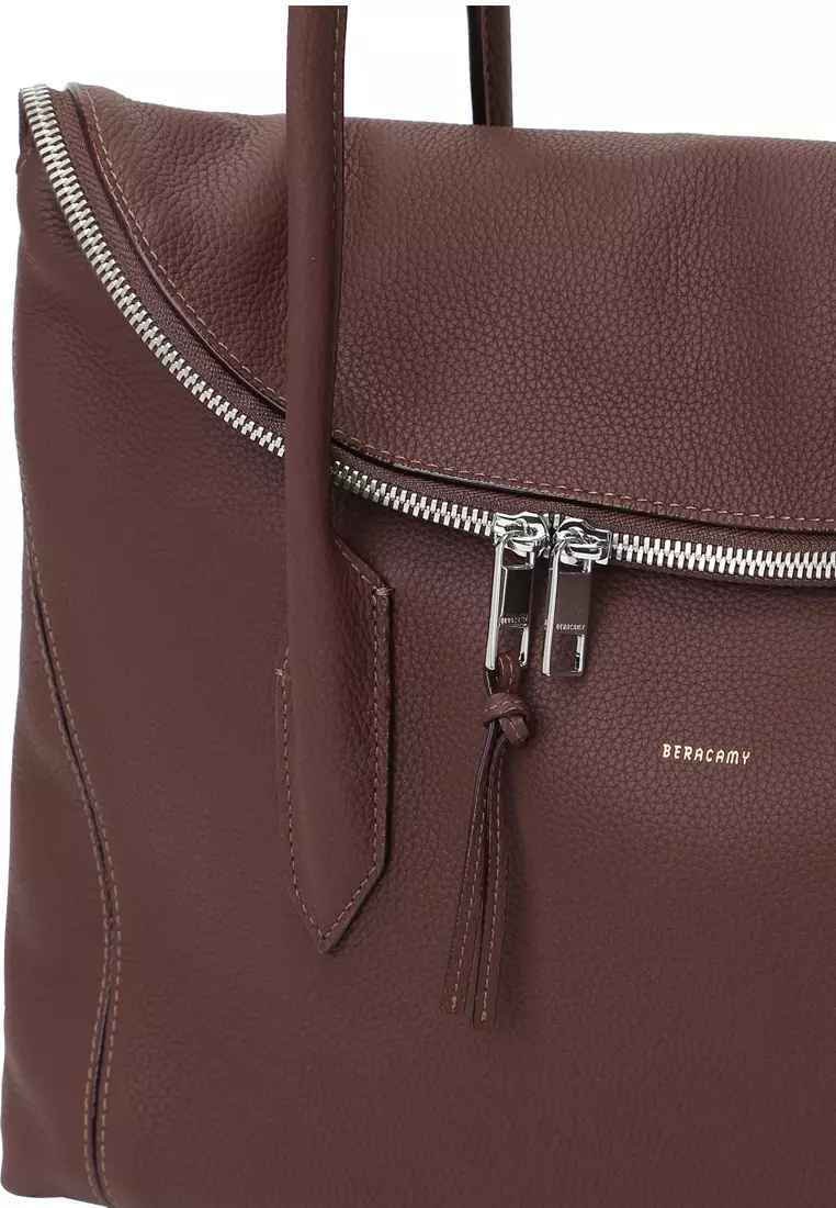 Alma Fold Tote Bag Large - Cacao