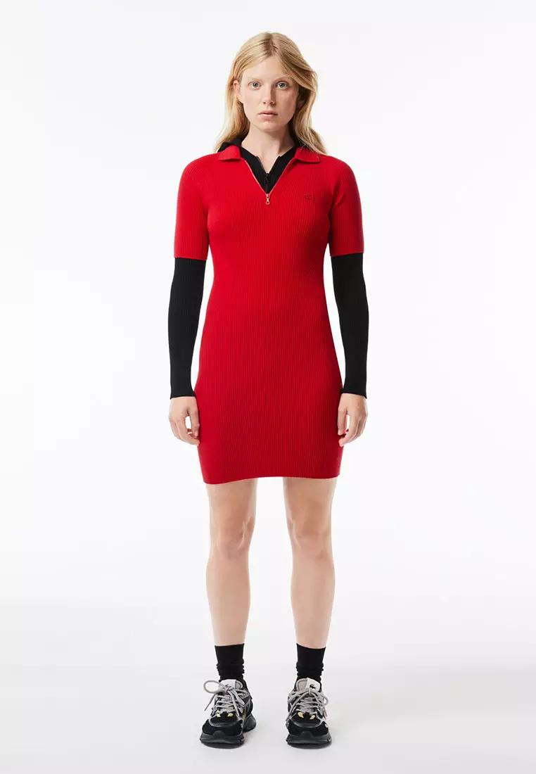 Women’s Lacoste Knit Polo Dress