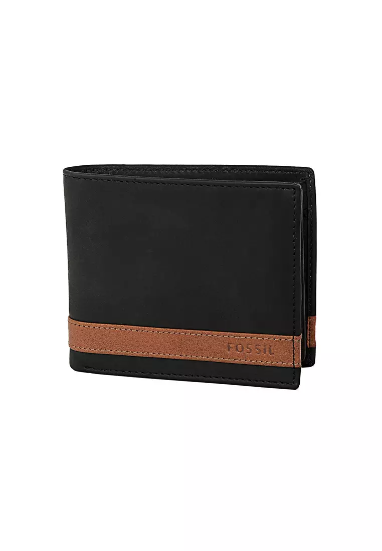 Fossil Quinn Black Wallet ML3653001