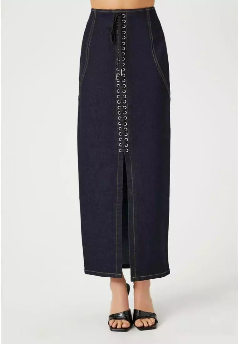 High waisted long skirts forever 21 2025