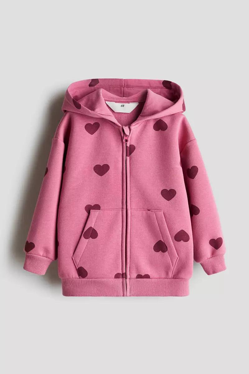 H&m pink hoodie deals