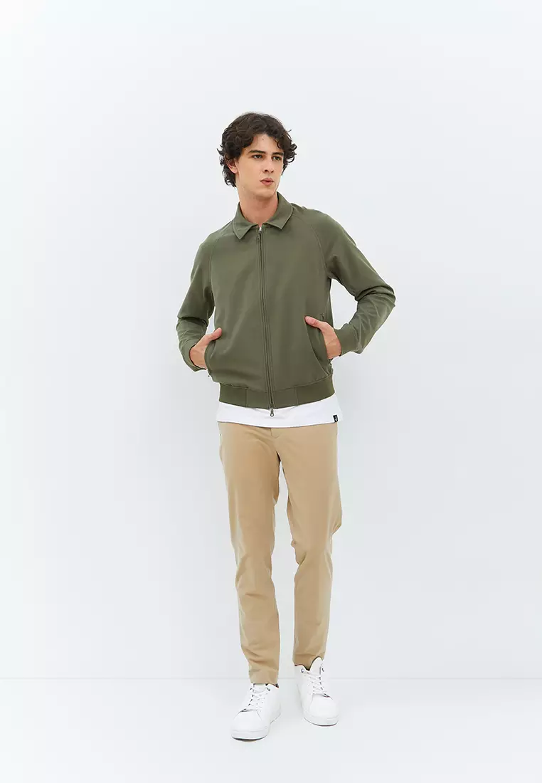 Jobb Monza Jacket Pria Slim Fit Dark Green