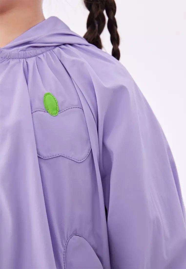 Graphic Print Zipper UV Protection Hoodie Jacket