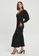 Tussah black Amarah Midi Dress D33B8AA1AB18B8GS_2