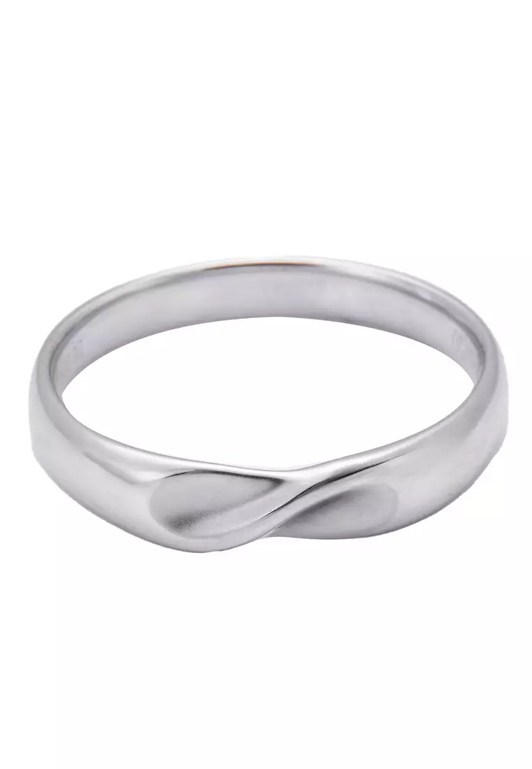 LITZ 18K White Gold  Diamond Ring  YF-YR7282