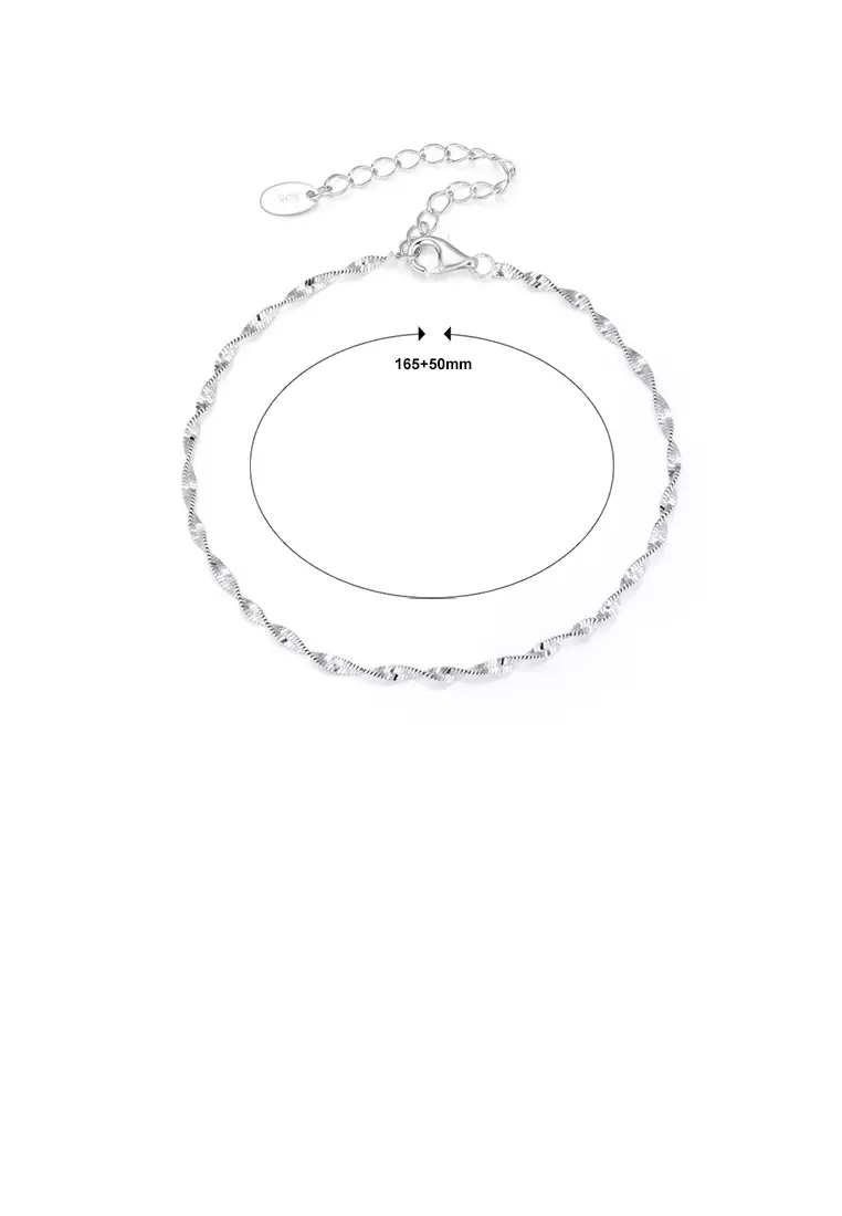 Buy pure silver bracelet online best sale