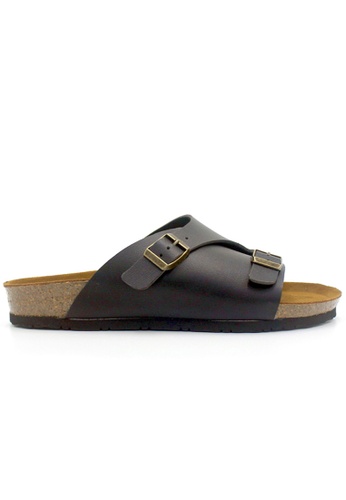 SoleSimple black Jersey - Black Sandals & Flip Flops F682CSHE7AE6FCGS_1
