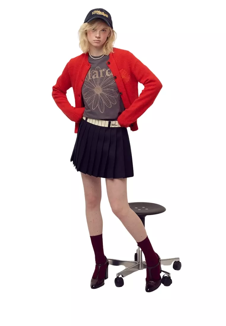 Tshirt Flowermardi - Charcoal Taupe