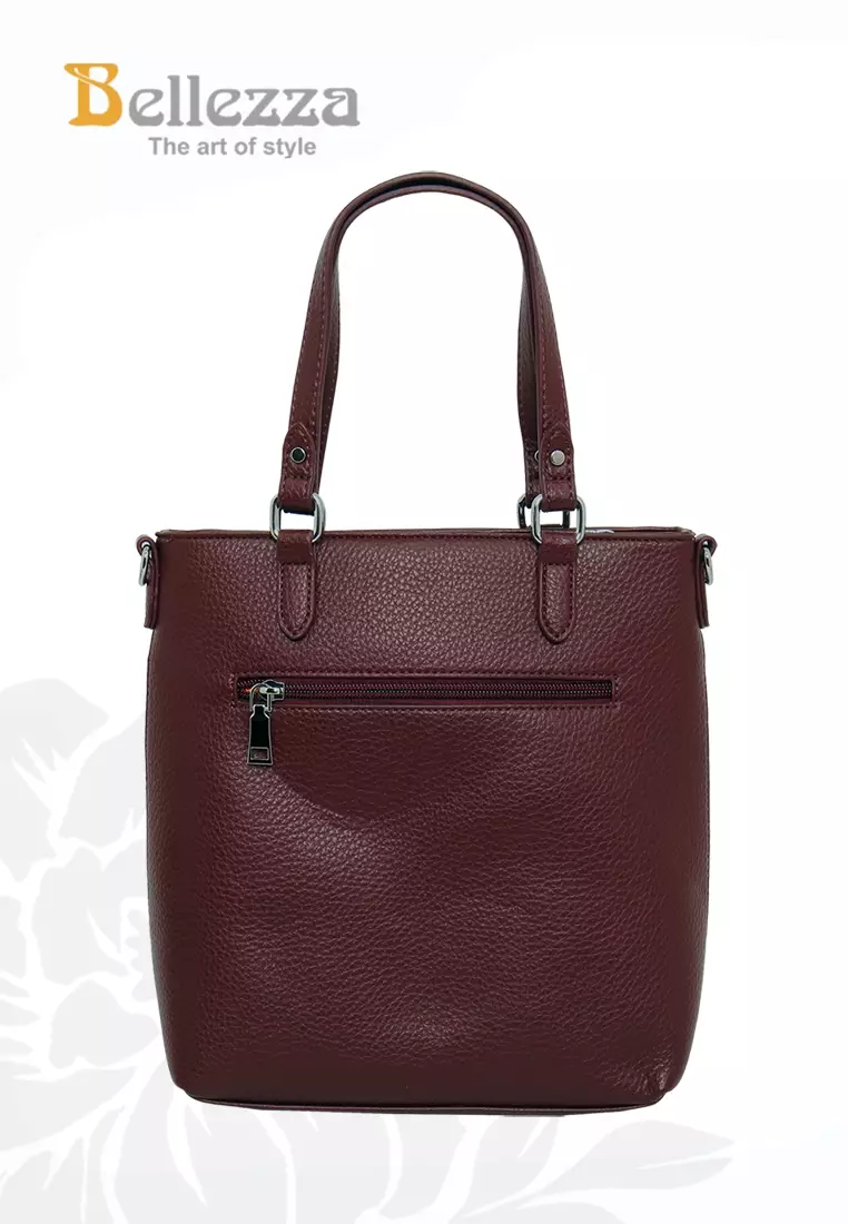 Bellezza Handbag CZ243 Red Wine