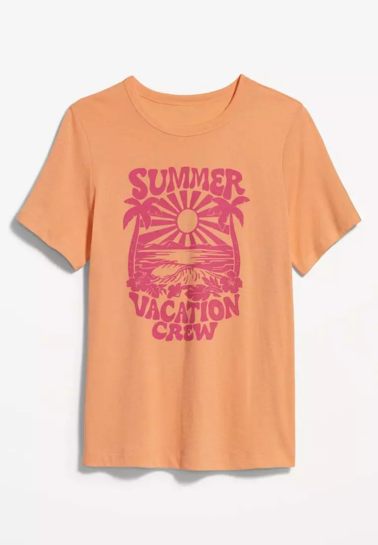 Buy Old Navy EveryWear Graphic TShirt for Women 2024 Online ZALORA