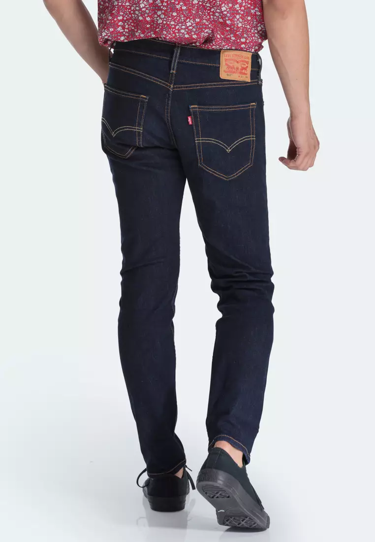 しんじ Levi's Men's 512 Slim Taper Fit Jeans 28833-0057 Sin City