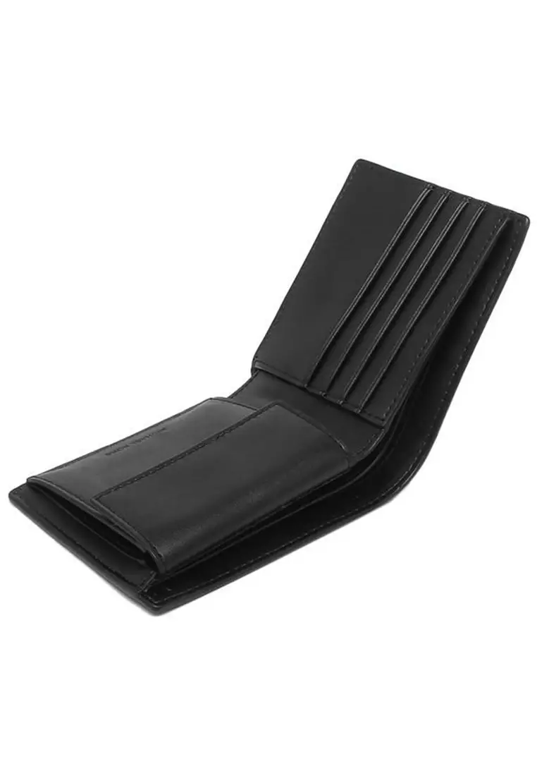 Cooper Billfold Wallet With Coin Pocket Black 36U9LCRF3B