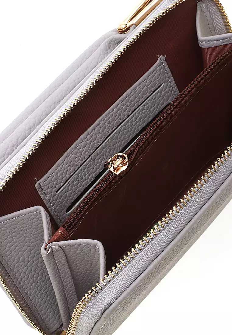 Sling Bag Tas Selempang Wanita Mini Design Many Slot Material Leather Kulit ORIGINAL