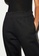 Sisley black Joggers with taffeta A47F8AAA631AC1GS_2