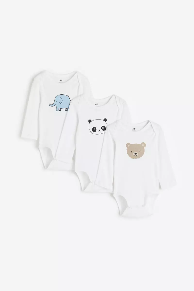 3-pack Sleeveless Bodysuits