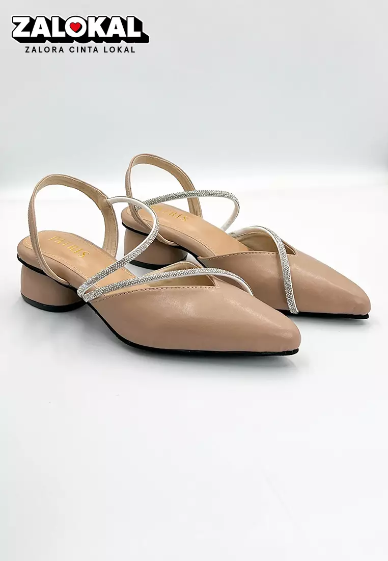 PATRIS Celeste Mules Wanita Heels / Hak 5 Cm