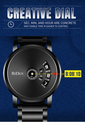 Jual Biden Watch jam tangan BIDEN fashion pria stainless ...