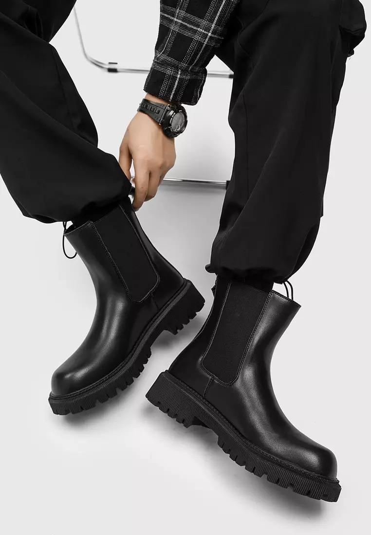 Chelsea boots zip on sale up