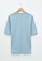 LC Waikiki blue Oversize Printed Combed Cotton T-Shirt 8D05CAA4093C0CGS_2