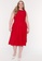 Trendyol red Plus Size Pockets Detail A-Line Woven Dress F8D9EAA5D28E73GS_5