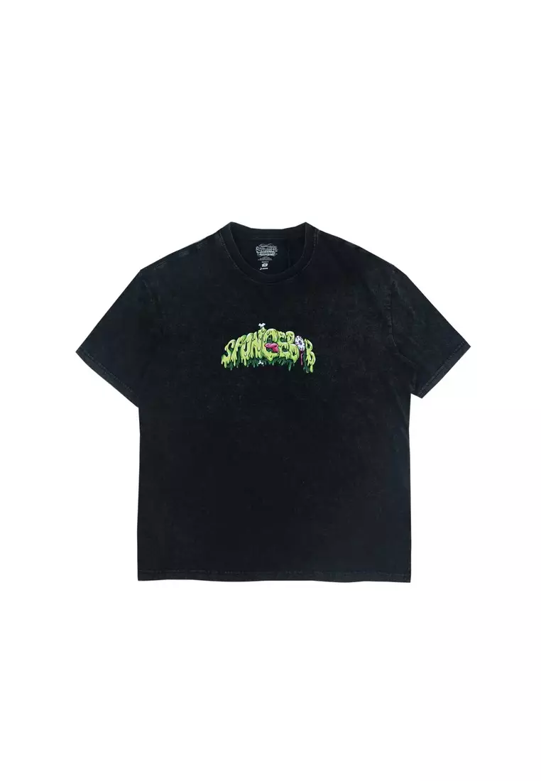 3Second SpongeBob Unisex T-Shirt Short Sleeve Relaxed Fit Cotton Pearl Krabs 280125