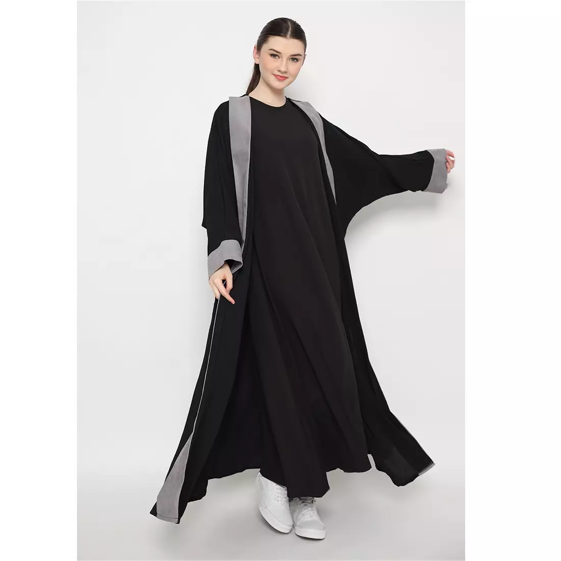 Khandra Abaya Black