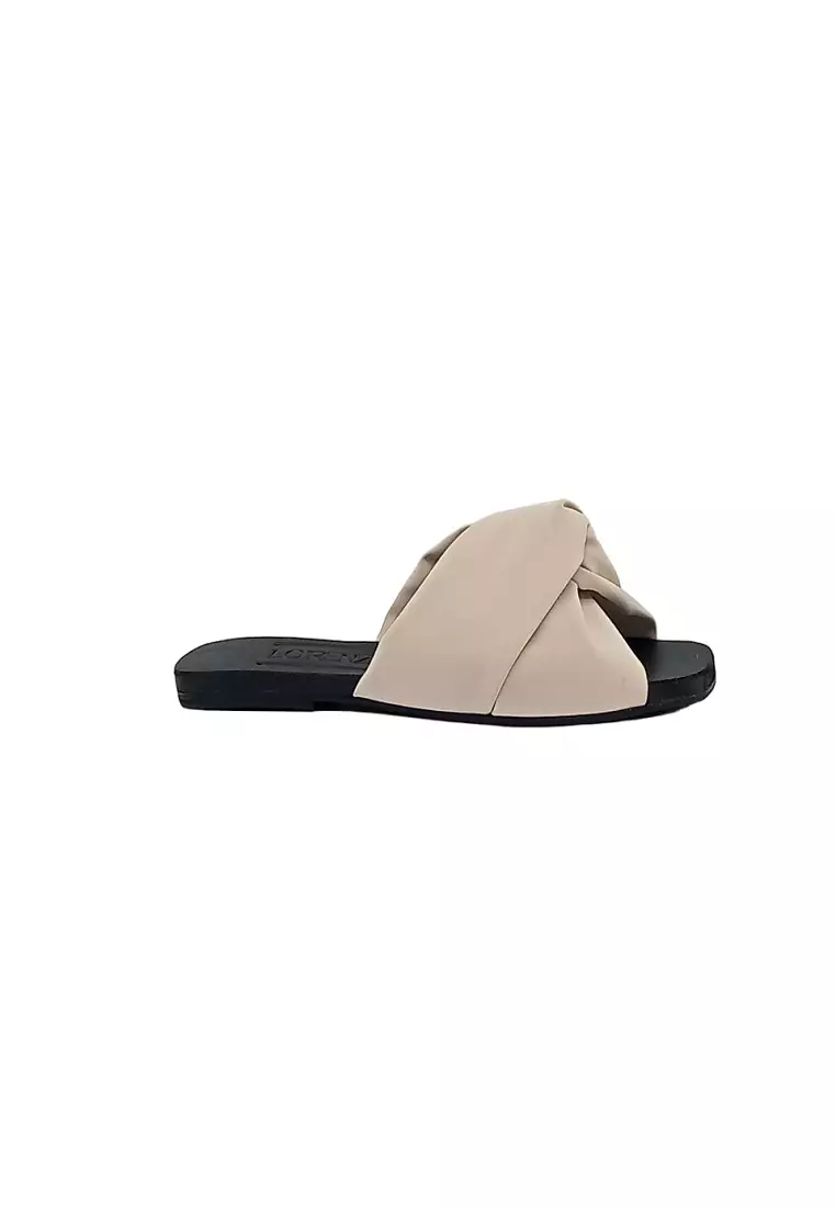 Discount on Lo'renza  shoes - SKU: Sandy Flat Slides